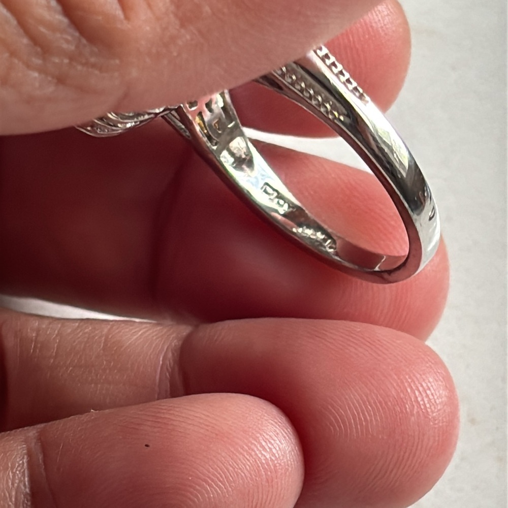 Opal And Ruby Sterling Silver Ring - image 3